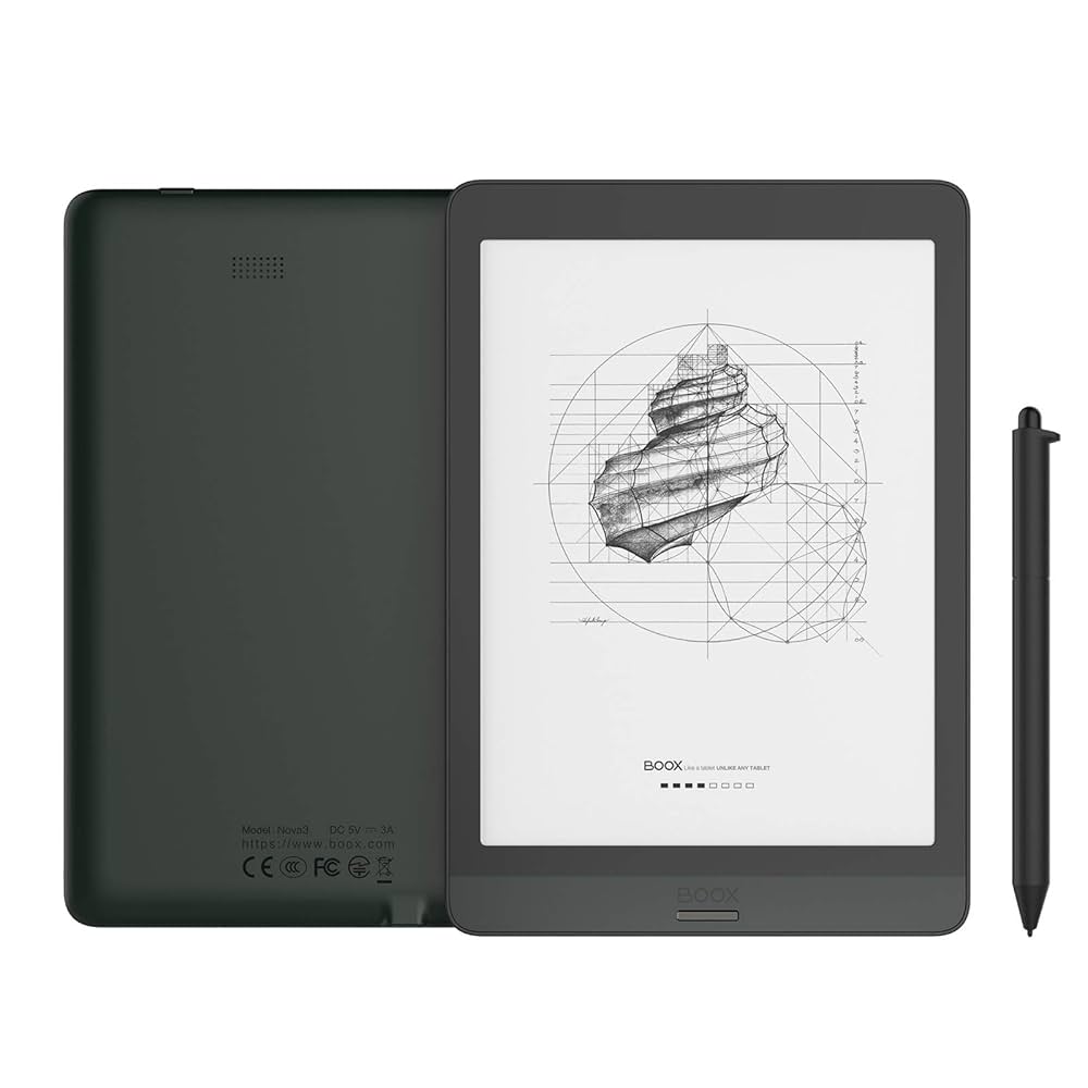 BOOX Nova３ BOOX Nova3 7,8 cala E-Book Tablet Android 10.0 światło
